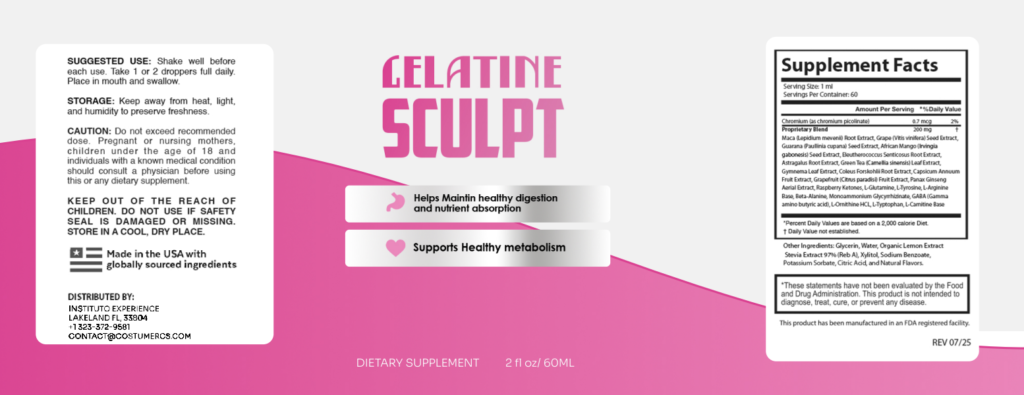 Gelatine Sculpt - O que é