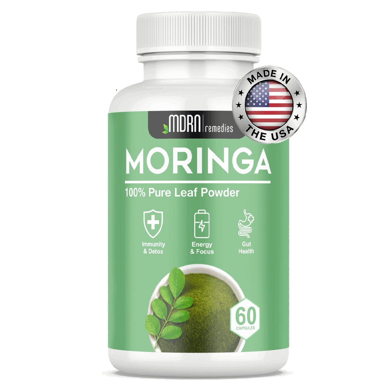Pure Moringa bottle