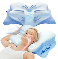 Sleep Deeply, Wake Pain-Free with the Derila Ergo Pillow, a Revolution in Alignment