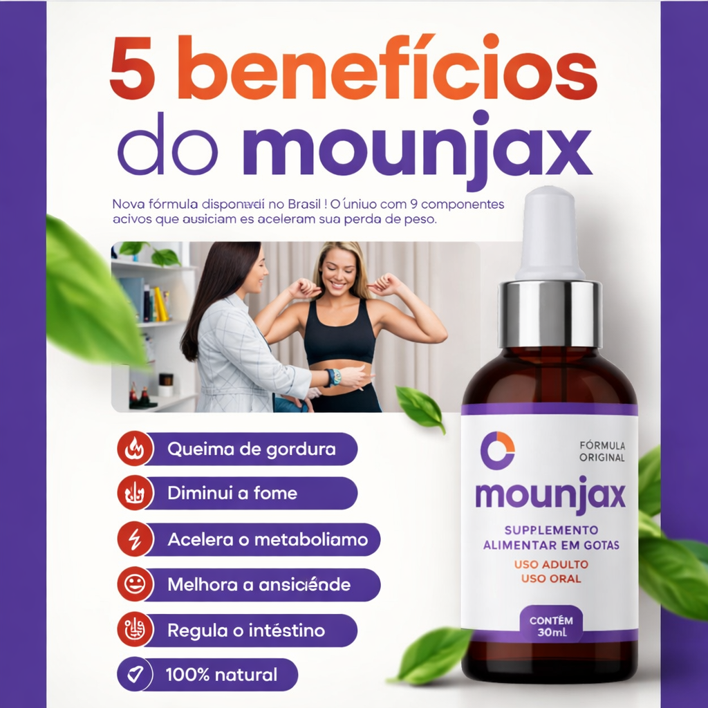 Desperte a queima de gordura mesmo em repouso com Mounjax