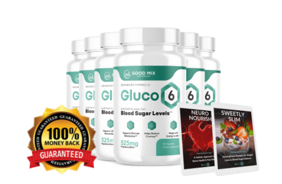 6 Bottles Gluco6
